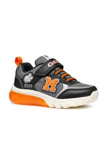 Dětské sneakers boty Geox CIBERDRON šedá barva, J46LBH.054FU