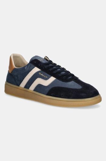 Kožené sneakers boty Gant Cuzmo modrá barva, 29633824 G613