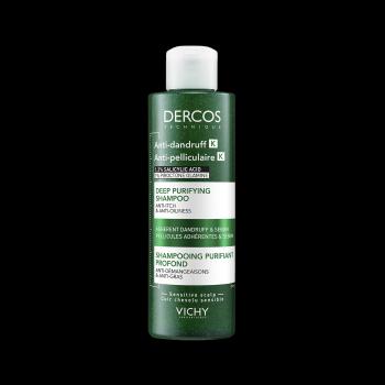 VICHY Dercos anti-pelliculaire Šampón proti lupinám s peelingovým efektom, na mastné vlasy 250 ml