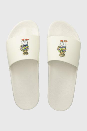 Pantofle Polo Ralph Lauren Polo Slide pánské, béžová barva, 809934056002