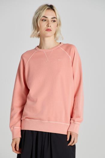 MIKINA GANT REL SUNFADED C-NECK SWEAT PEACHY PINK