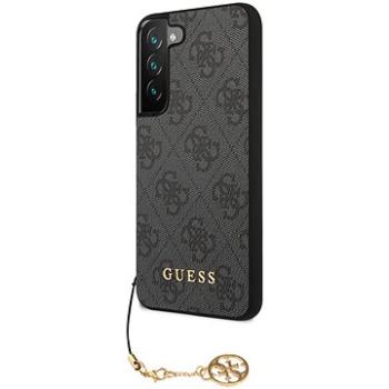 Guess 4G Charms Zadní Kryt pro Samsung Galaxy S23+ Grey (GUHCS23MGF4GGR)