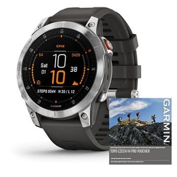 Garmin Epix Glass Silver/Gray Band (010-02582-01)