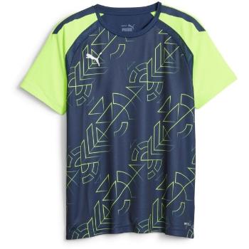 Puma TEAMLIGA GRAPHIC JERSEY TEE Pánské fotbalové triko, modrá, velikost