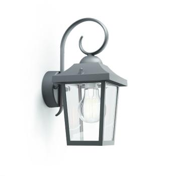 Lampă de perete de exterior Philips 17236/30/PNBuzzard 1x E27 60 W fără bec IP44, negru