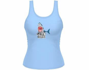 Dámské tílko Tank Top shark free kisses