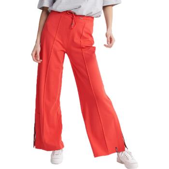 Superdry EDIT WIDE LEG JOGGER Dámské kalhoty, červená, velikost