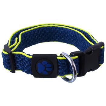 Obojek Active Dog Mellow M tm. modrý 2,5x35-51cm