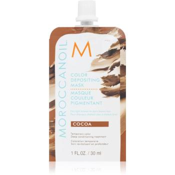 Moroccanoil Color Depositing jemná vyživující maska bez permanentních barevných pigmentů Cocoa 30 ml