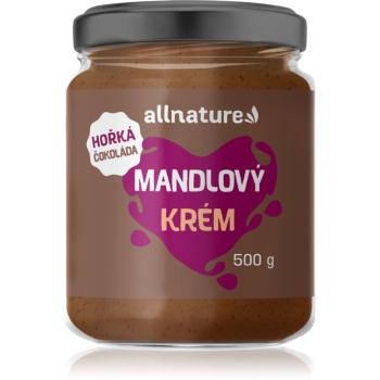 Allnature Mandlový krém s hořkou čokoládou ořechová pomazánka s čokoládou 500 g