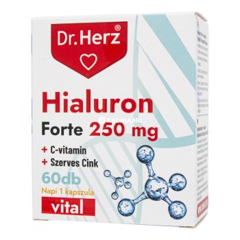 Dr. Herz Hialuron Forte 250 mg  kapszula 60 db