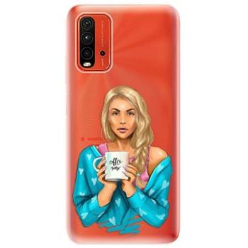 iSaprio Coffe Now - Blond pro Xiaomi Redmi 9T (cofnoblo-TPU3-Rmi9T)