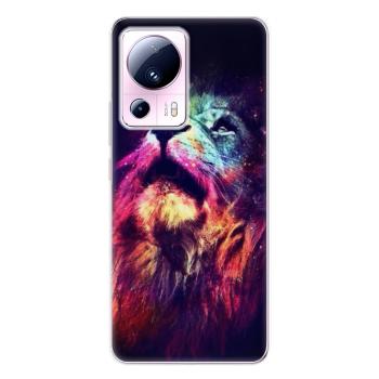 Odolné silikonové pouzdro iSaprio - Lion in Colors - Xiaomi 13 Lite