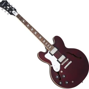 Epiphone Noel Gallagher Riviera (Left-Handed) Dark Wine Red Semiakustická kytara