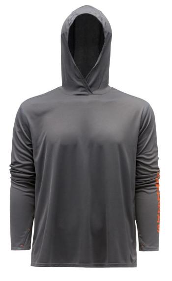 Grundéns funkční uv mikina tough sun hoodie anchor - m