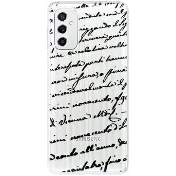 iSaprio Handwriting 01 pro black pro Samsung Galaxy M52 5G (hawri01b-TPU3-M52_5G)