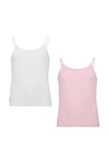 Polo Ralph Lauren gyerek top 2 db rózsaszín, sima