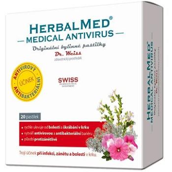 HERBALMED Medical Antivirus Dr. Weiss 20 pastilek (3166866)