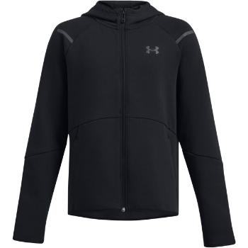 Under Armour UNSTOPPABLE FLEECE Chlapecká mikina, černá, velikost