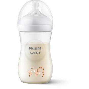 Philips Avent Natural Response 1 m+ kojenecká láhev Giraffe 260 ml