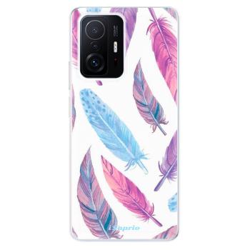 Odolné silikonové pouzdro iSaprio - Feather Pattern 10 - Xiaomi 11T / 11T Pro