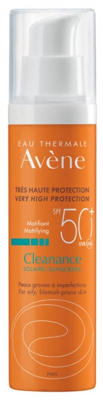 Avène Matující sluneční ochrana pro normální až mastnou pleť SPF 50+ Cleanance 50 ml