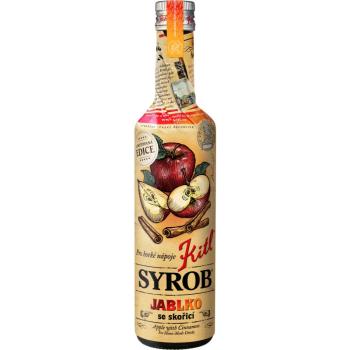 Kitl Syrob Horký sirup pro přípravu nápoje Apple & Cinnamon 500 ml