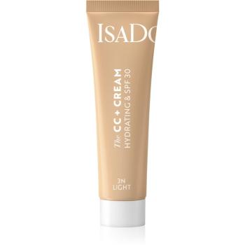 IsaDora CC + Cream hydratační CC krém SPF 30 odstín 3N Light 30 ml