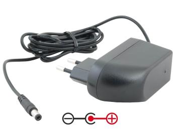 AVACOM napájací adaptér univerzálny 12V 2A 24W konektor 5, 5mm x 2, 5mm plus pól uprostred