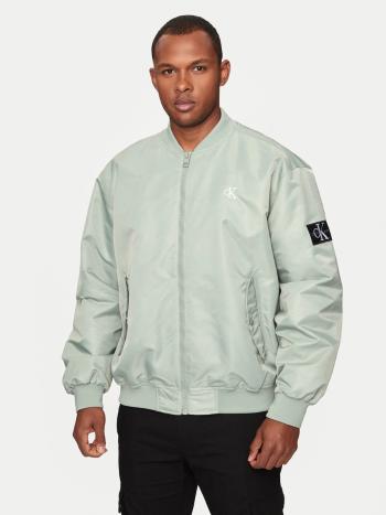 Calvin Klein pánský zelený bomber - M (PFF)