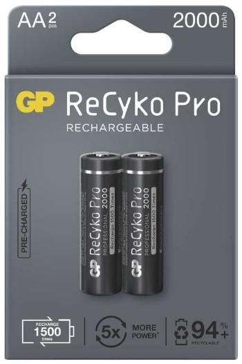 Tölthető elem GP ReCyko Pro Professional AA (HR6), 2 db