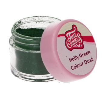 Cakesupplies Jedlá prachová barva Dust Holly Green - tmavě zelená