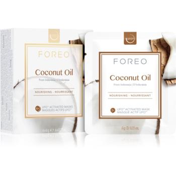 FOREO UFO™ Coconut Oil hloubkově vyživující maska 6x6 g