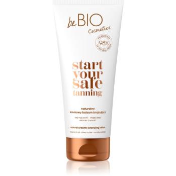 beBIO Safe Tanning tónovací mléko na tělo 200 ml