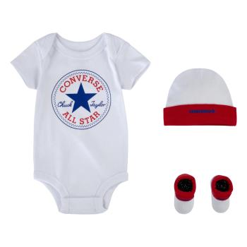 Converse classic ctp infant hat bodysuit bootie set 3pk 6-12 m