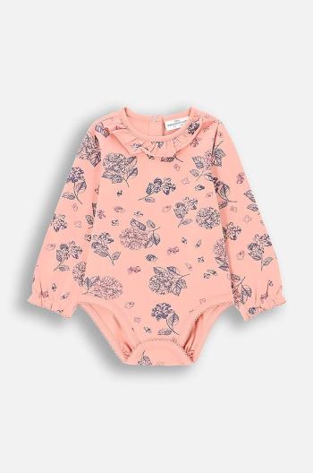 Kojenecké body Coccodrillo FLOWERS GIRL NEWBORN