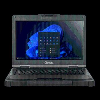 Getac B360G2, 33.8cm (13,3''), Full HD, QWERTZ (DE), Chip, USB, USB-C, BT, Ethernet, Wi-Fi, SSD, Win. 11 Pro, RB