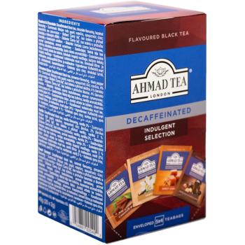 Ahmad Tea Decaffeinated Selection kolekce prémiových čajů bez kofeinu 20x2 g