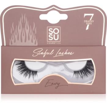 SOSU Cosmetics 7 Deadly Sins Lashes umělé řasy Envy 1 ks