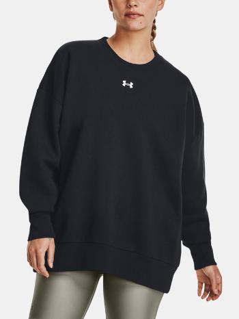 Under Armour UA Rival Fleece OS Crew Mikina Černá