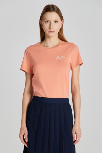 TRIČKO GANT REG ARCH SS T-SHIRT PEACHY PINK