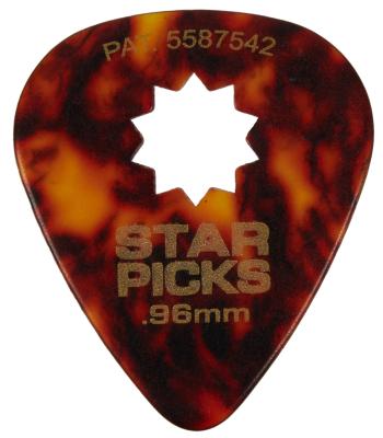 Star Picks Tortoise Shell Heavy 0.96 mm