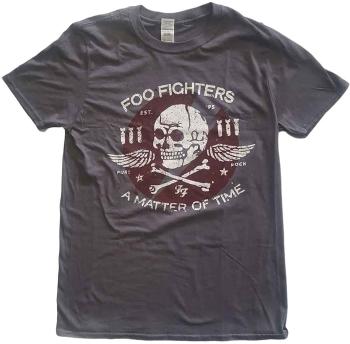 Foo Fighters Tričko Matter of Time Unisex Charcoal Grey 2XL