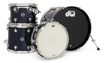 DWe 4-Piece Midnight Blue Metallic Lacquer Shell Kit