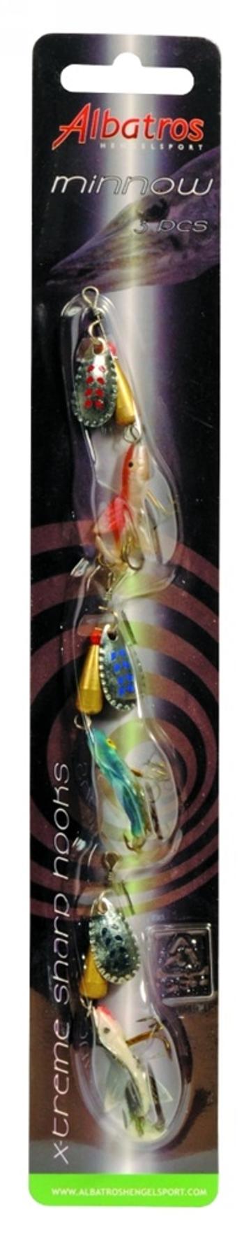 Albatros rotačky spinnerkit minnow 6 g 3 ks