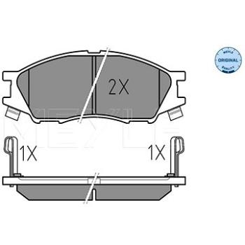 MEYLE Brzdové destičky přední (0252464815/W)