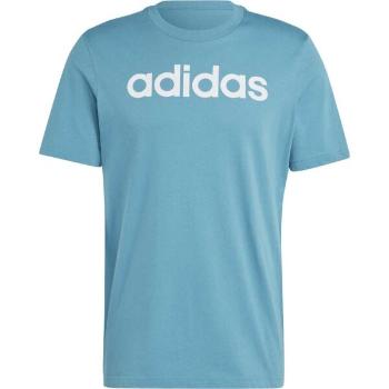 adidas LINEAR TEE Pánské tričko, zelená, velikost