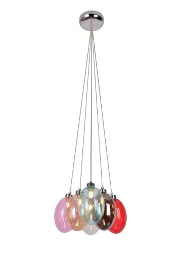 Závěsná lampa BALON LED 6x10W Candellux