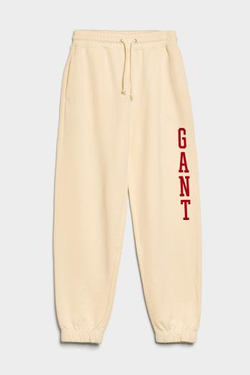 TEPLÁKY GANT D2. RETRO SHIELD SWEAT PANTS LINEN