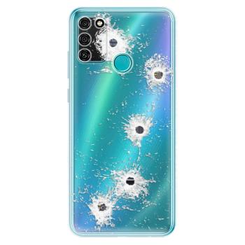 Odolné silikonové pouzdro iSaprio - Gunshots - Honor 9A